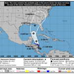 Tropical depression strengthens in southwestern Caribbean