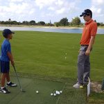 Young golfers get coaching boost