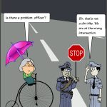 The road block