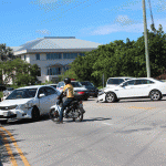 Two-car crash snarls George Town traffic