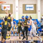 Crowds turn out for basketball action