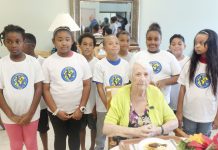 Young visitors celebrate Pines birthdays