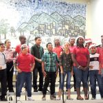 Sir John A. Cumber spreads festive cheer