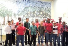 Sir John A. Cumber spreads festive cheer