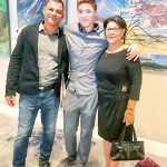 Son follows dad’s footsteps, one brush stroke at a time
