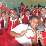 Wreathed in smiles