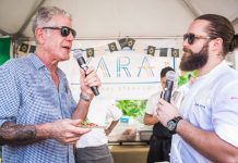Anthony Bourdain gets serious at Cayman Cookout