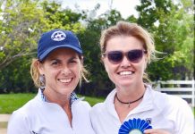 Adult equestrians tie for top honors