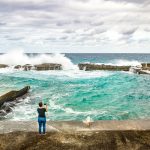 Weather service warns of high winds and rough seas