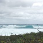 System kicks up waves but no rain expected