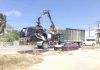 Derelict vehicles removed during West Bay cleanup