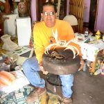 Conch shell sculpture shows potential of local materials