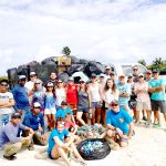 Conservationists clean Little Cayman beaches