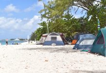 Easter campers hit the beaches