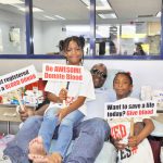 First mobile blood drive sets record