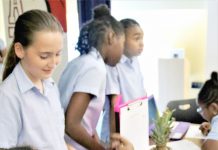 Students explore diapers, slime and more