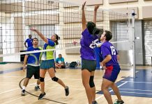 Top teams continue to dominate in corporate volleyball