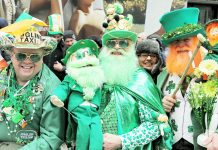 Wear the green for St. Patrick’s Day