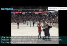 Young McField stars in center-ice interview