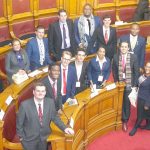 Cayman students participate in Commonwealth Parliament