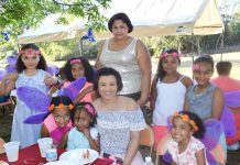 Girls’ Brigade creates a fairyland for tea party