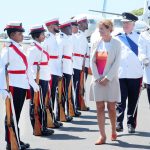 Cayman’s first female governor says goodbye