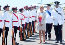 Cayman’s first female governor says goodbye