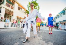‘Walk in Her Shoes’: Men prepare to take to the Market Street runway in high heels