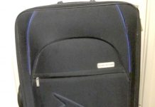 Women search for bag with missing passports