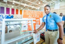 Low-cost home security a winner at science fair