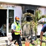Historic home damaged by fire