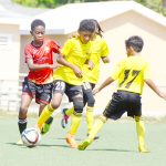 Youth football league players return to the pitch