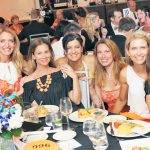 Glows orange: Meals on Wheels Gala