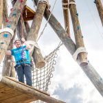 Manderson faces fears at YMCA ropes course