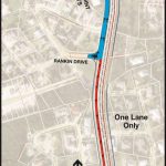 New road layout at Linford Pierson Highway