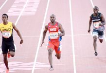 Update: Hyman finishes 5th in 100m at Commonwealth Games