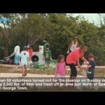 Volunteers participate in North Sound inlet cleanup