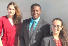 Three students chosen for international study