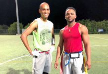 BNP BBQ tops Cayman Auto in coed flag matchup