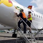 Cayman Airways installs anniversary logo
