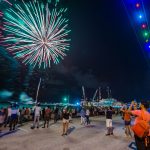 Festivities in George Town feature fireworks and music