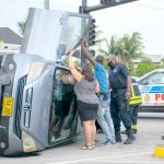 Fire Service vehicle collides with SUV