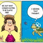 Plastic free Cayman — Our editorial cartoon