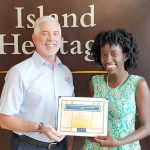 Student receives Island Heritage Educational Grant