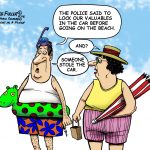 Beach valuables