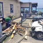 Car crashes into Da Fish Shack again