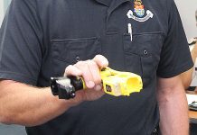 Man tasered while ‘violently’ resisting arrest