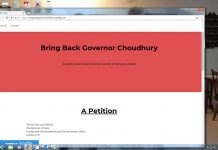 Businesses host petition calling for governor’s return