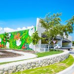 New murals add blast of color to island