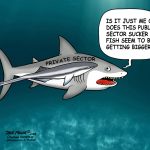 Public sector sucker fish